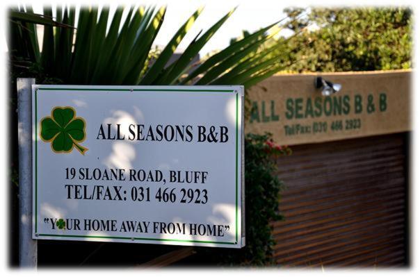 All Seasons B&B Durban Zewnętrze zdjęcie